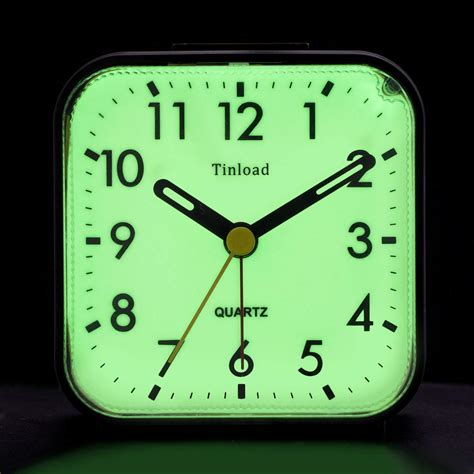 illuminated table clocks